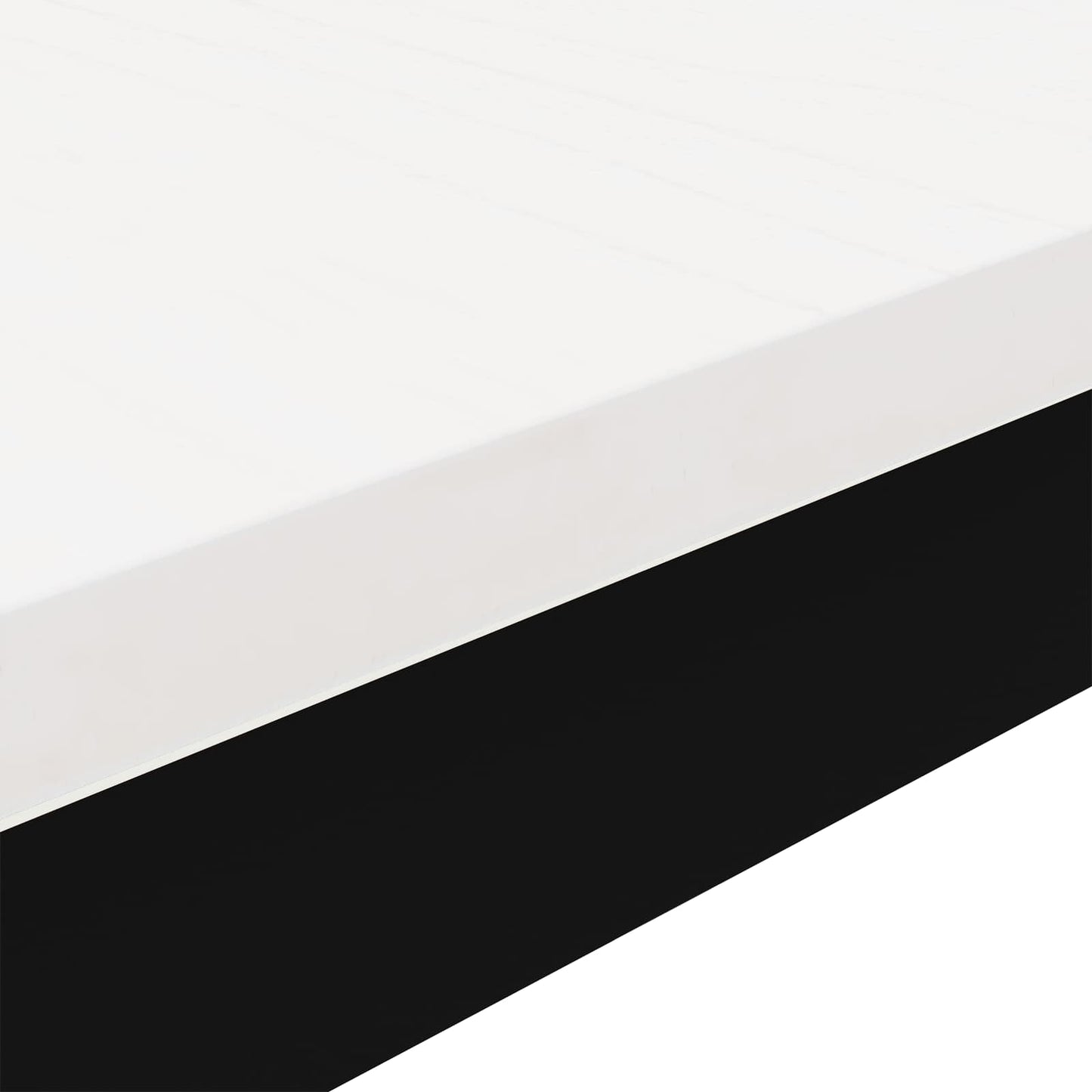 vidaXL Τραπεζάκι σαλονιού Λευκό 100 x 50 x 45 cm Στερεά ξυλεία πεύκου