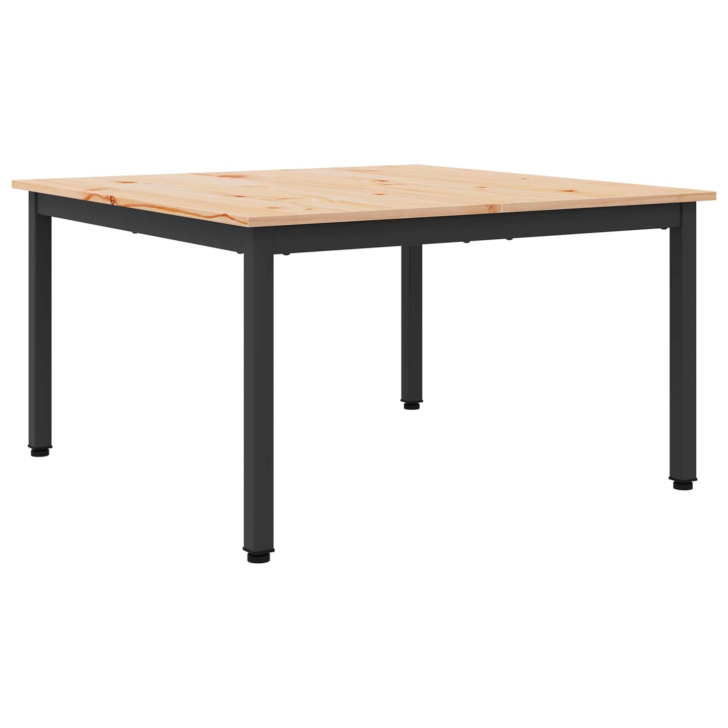 vidaXL Τραπεζάκι σαλονιού Φυσικό 80 x 80 x 45 cm Στερεά ξυλεία πεύκου