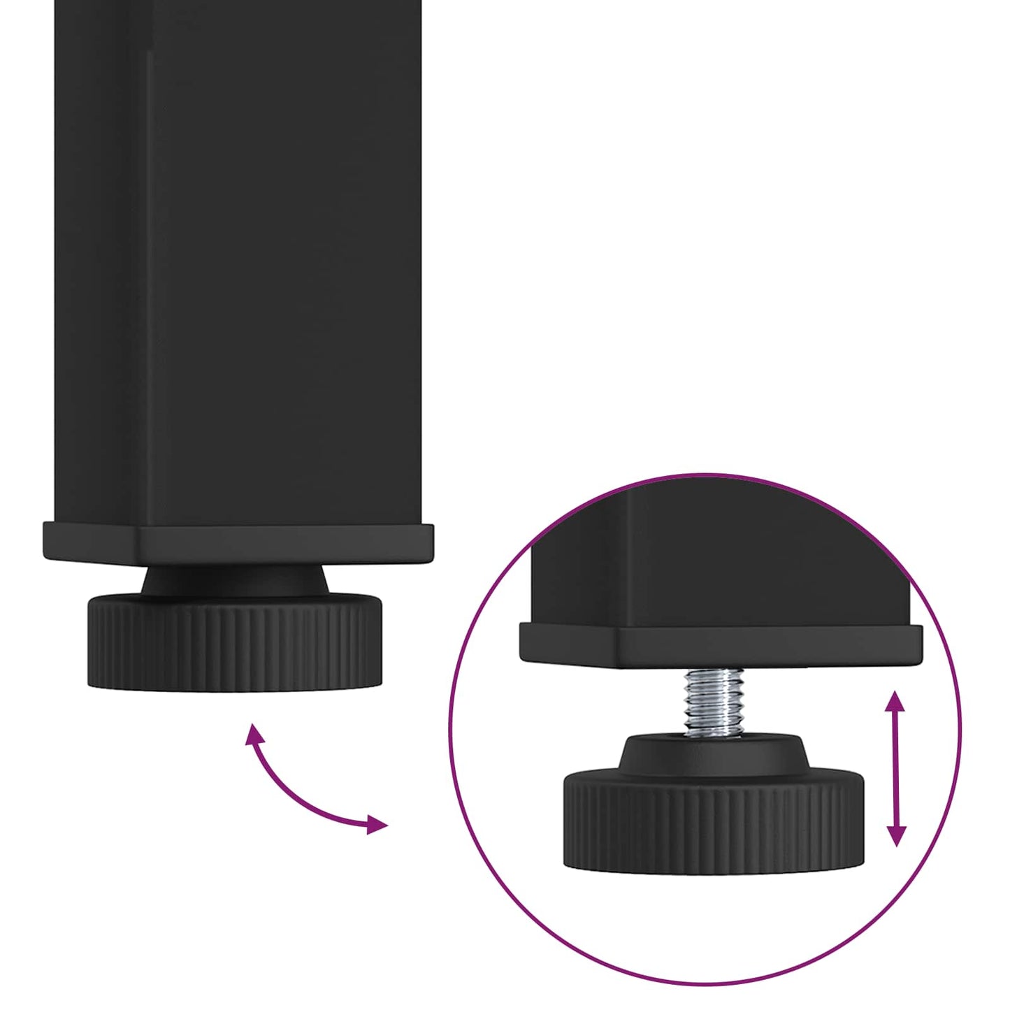 vidaXL Τραπεζάκι σαλονιού Φυσικό 100 x 100 x 45 cm