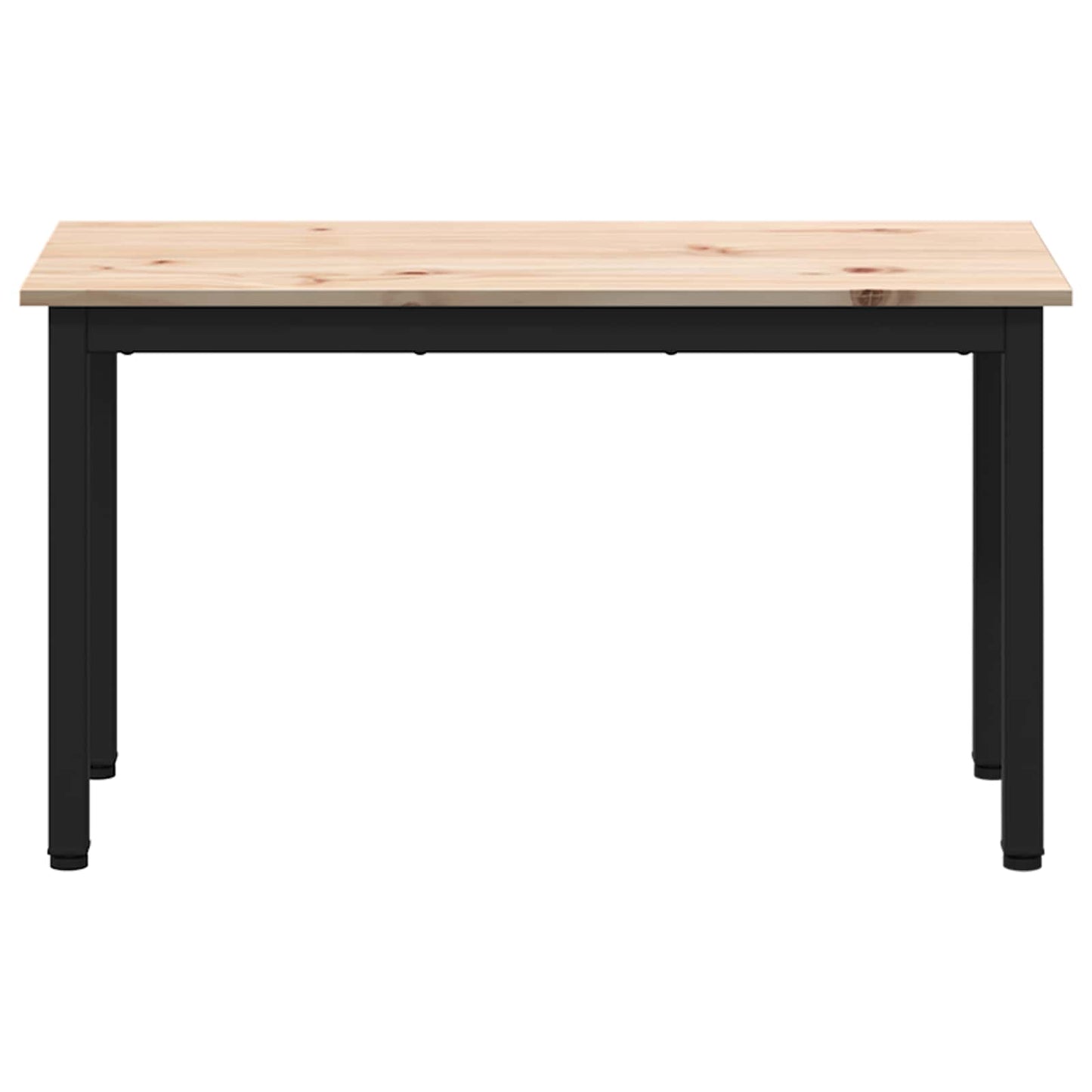 vidaXL παγκάκι Φυσικό 80 x 35 x 45 cm Στερεά ξυλεία πεύκου