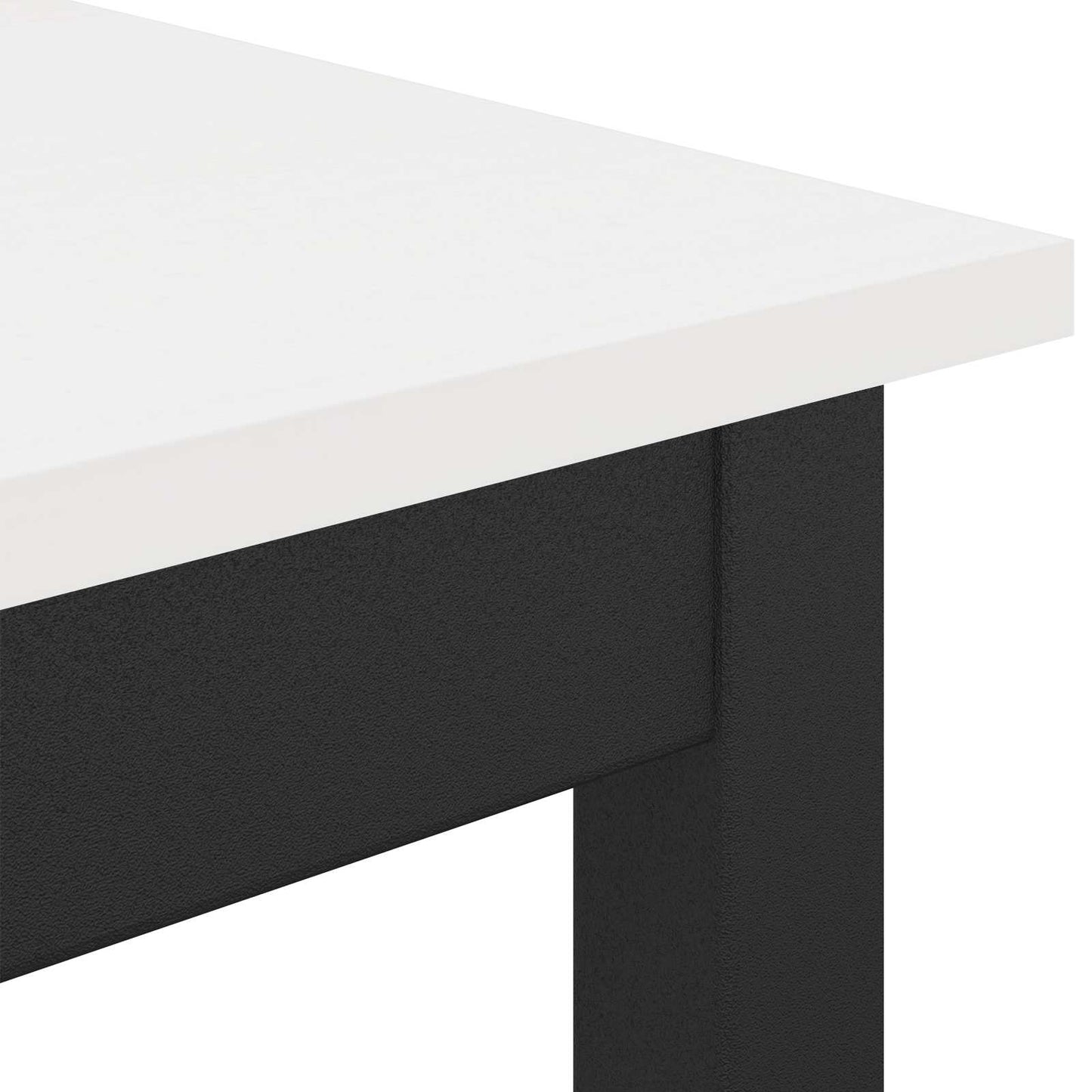 vidaXL Τραπεζαρία Λευκό 60 x 60 x 75 cm Στερεά ξυλεία πεύκου