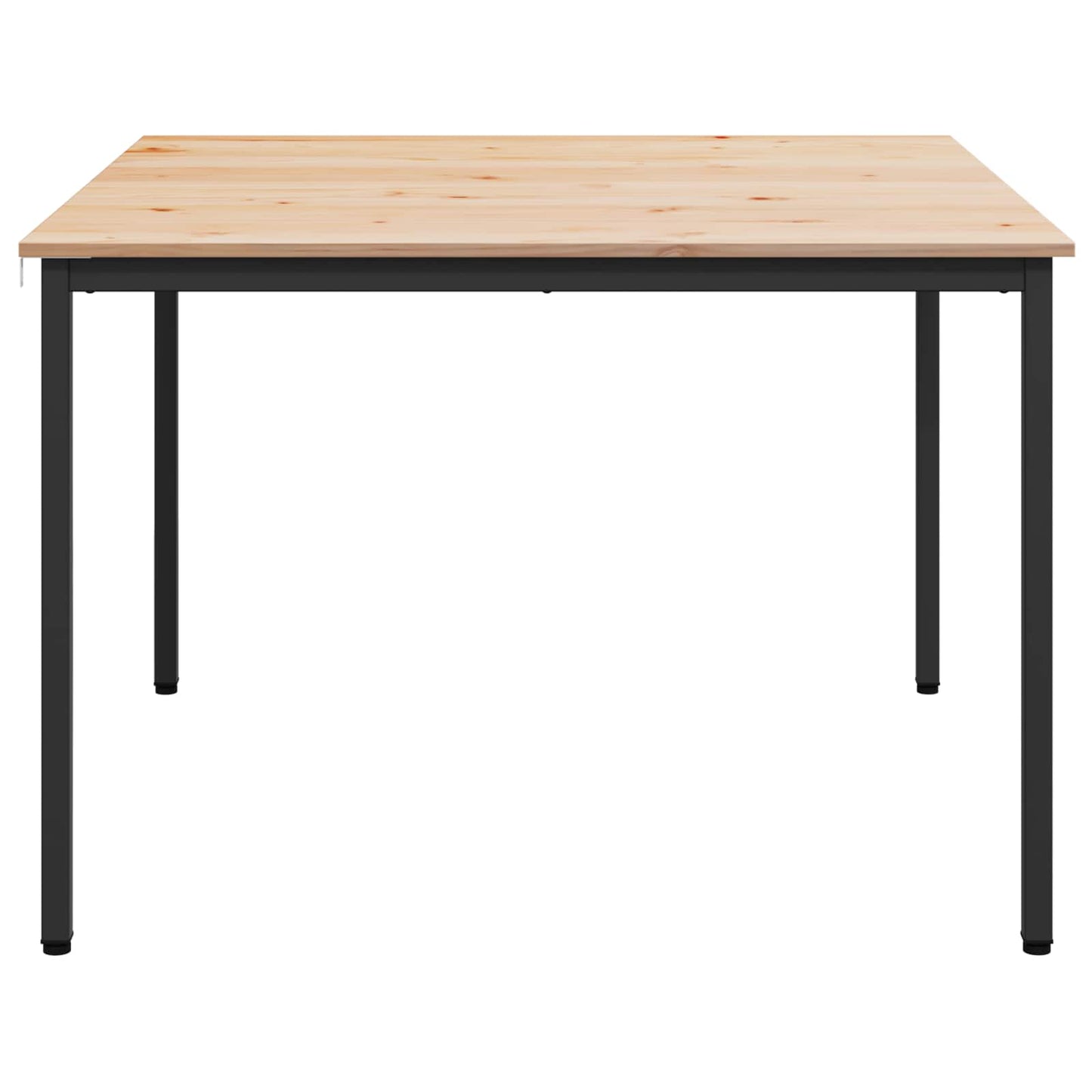 vidaXL Τραπεζαρία Φυσικό 110 x 110 x 75 cm Στερεά ξυλεία πεύκου