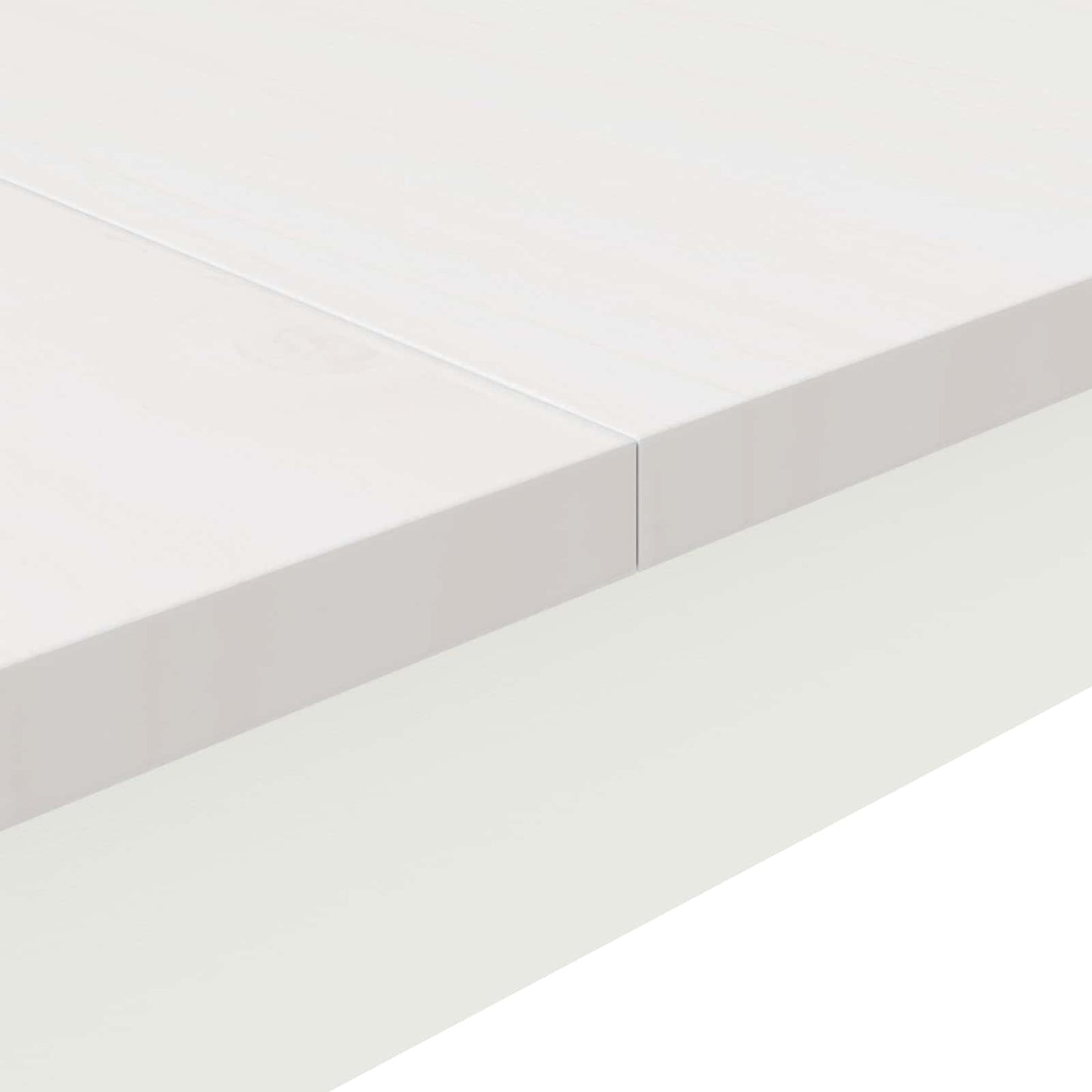 vidaXL Τραπεζαρία Λευκό 110 x 110 x 75 cm Στερεά ξυλεία πεύκου