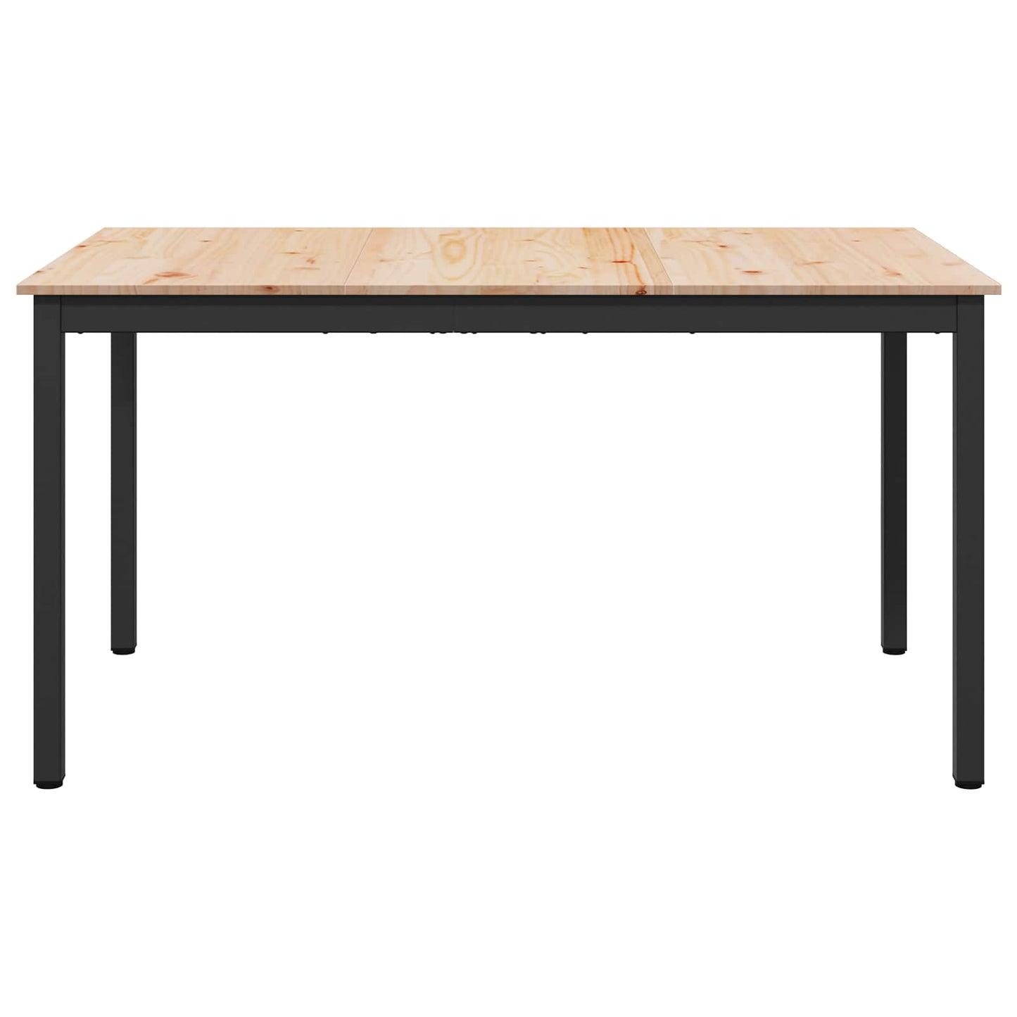 vidaXL Τραπεζαρία Φυσικό 150 x 90 x 75 cm Στερεά ξυλεία πεύκου