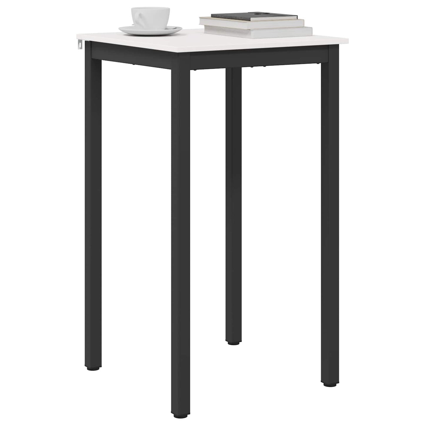 vidaXL Τραπέζι μπαρ Λευκό 60 x 60 x 105 cm Στερεά ξυλεία πεύκου