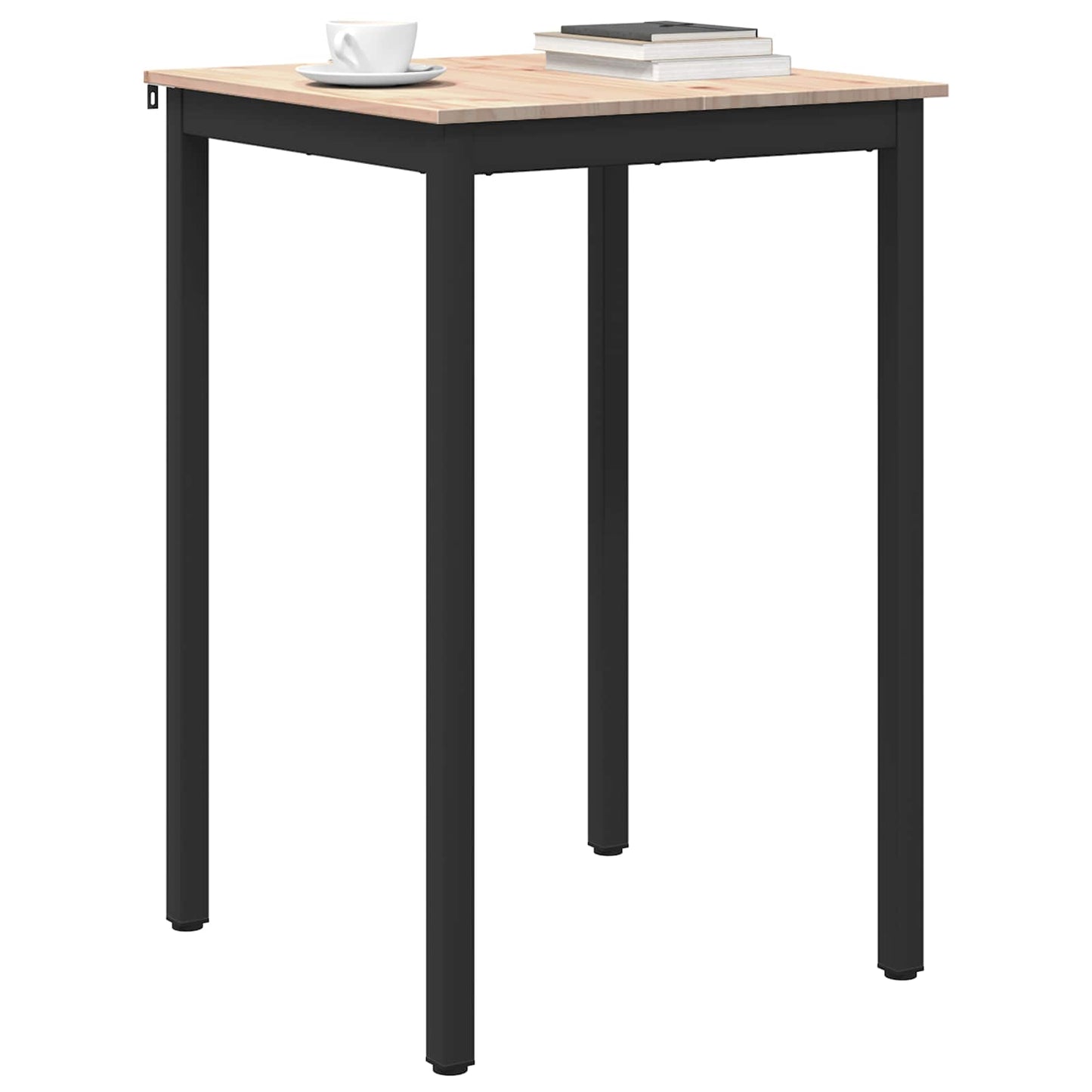 vidaXL Τραπέζι μπαρ Φυσικό 110 x 55 x 105 εκ. Στερεά ξυλεία πεύκου