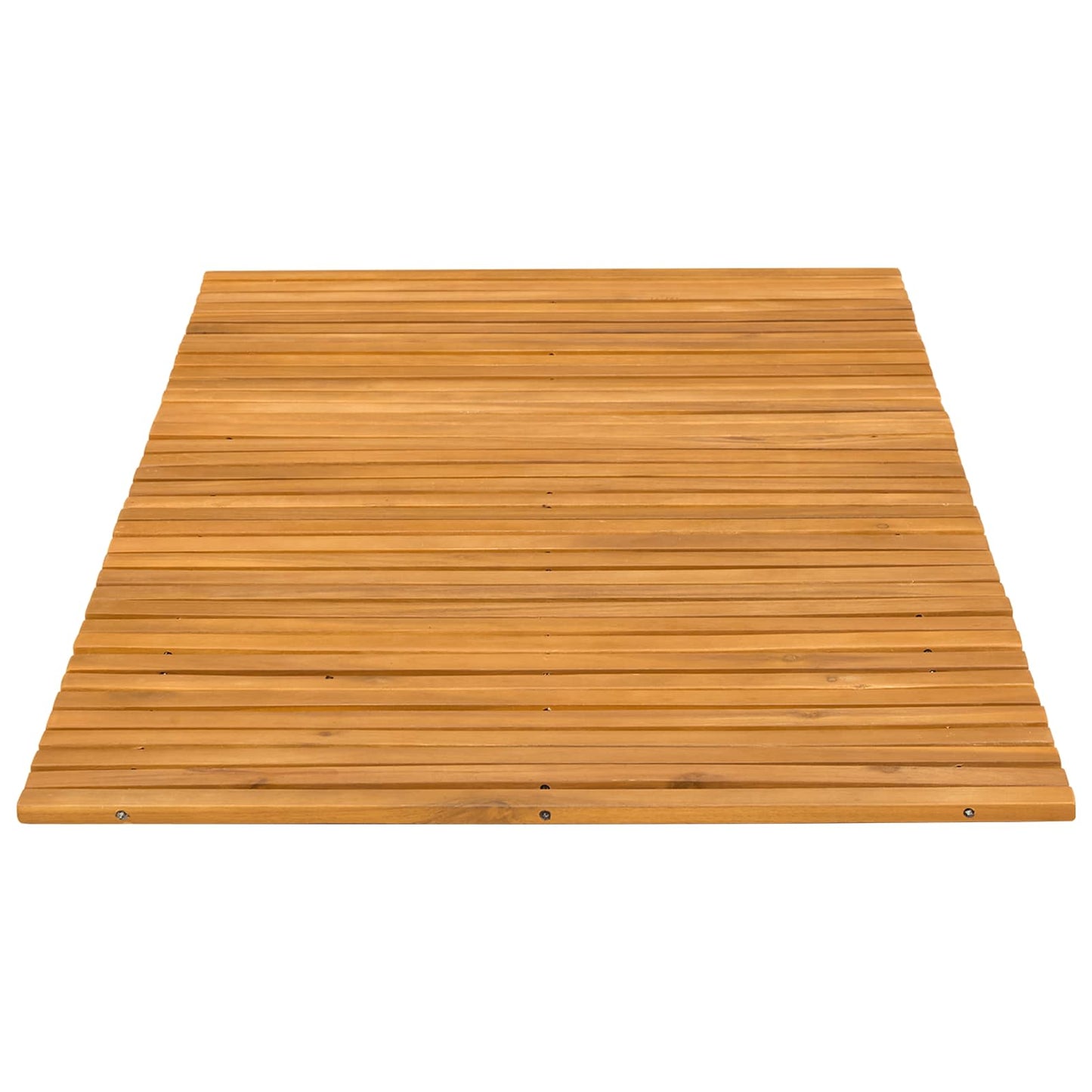 vidaXL Πατάκι μπάνιου Καφέ 100 x 60 cm Στερεό Ξύλο Ακακίας