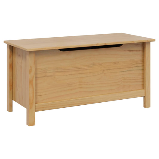 vidaXL Κουτί αποθήκευσης HILL Μέλι Καφέ 90 x 40 x 45 cm Στερεό πεύκο