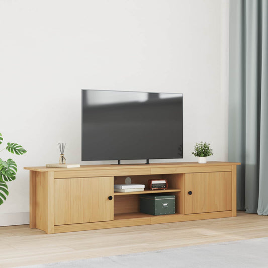 vidaXL Ράφι τηλεόρασης HILL Μέλι Καφέ 158 x 40 x 39.5 εκ. Στερεό πεύκο