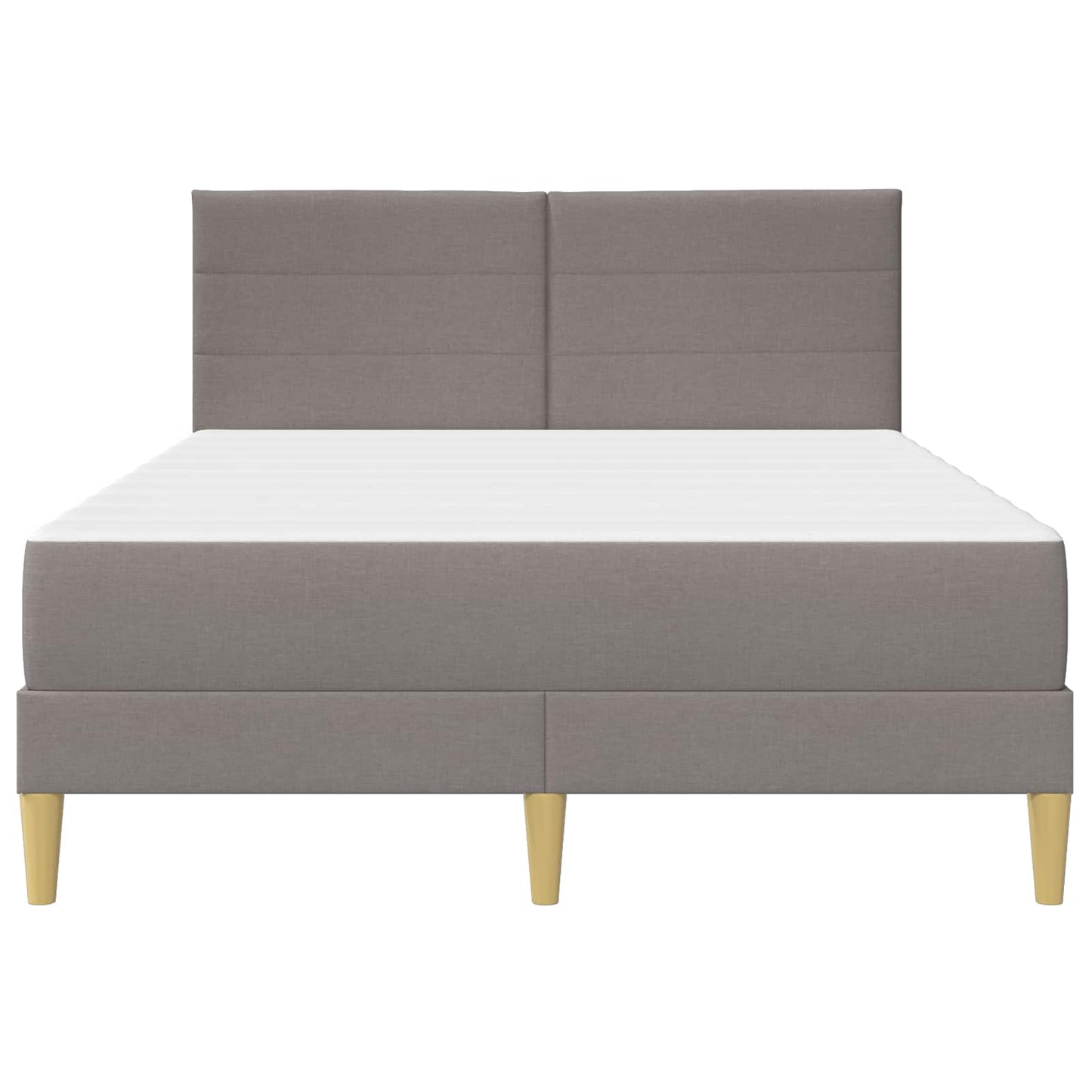 vidaXL Σκελετός Κρεβατιού 120 x 190 cm Taupe