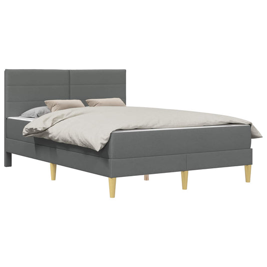 vidaXL Σκελετός Κρεβατιού Σκούρο Γκρι 160 x 200 cm Πολυεστέρας