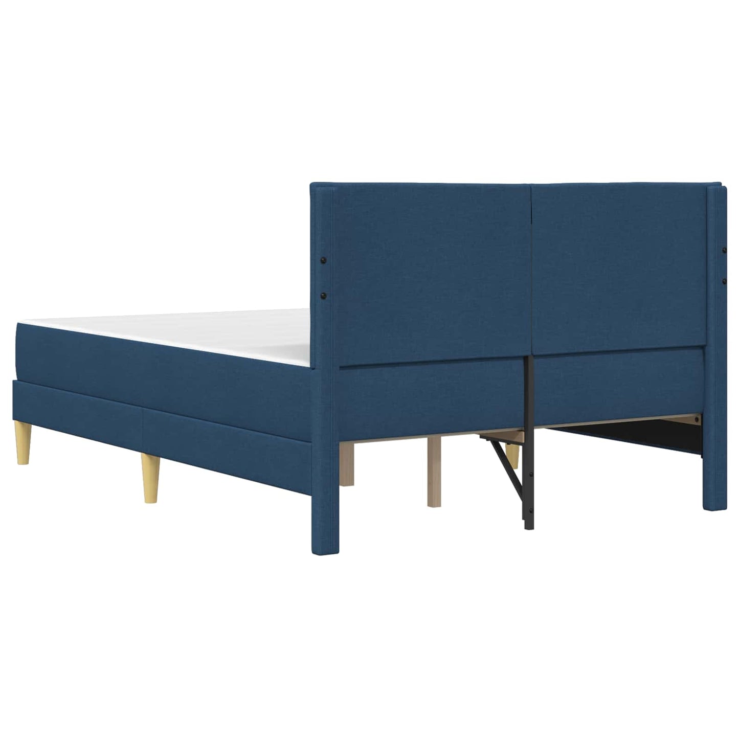 vidaXL Σκελετός Κρεβατιού Μπλε 160 x 200 cm Πολυεστέρας