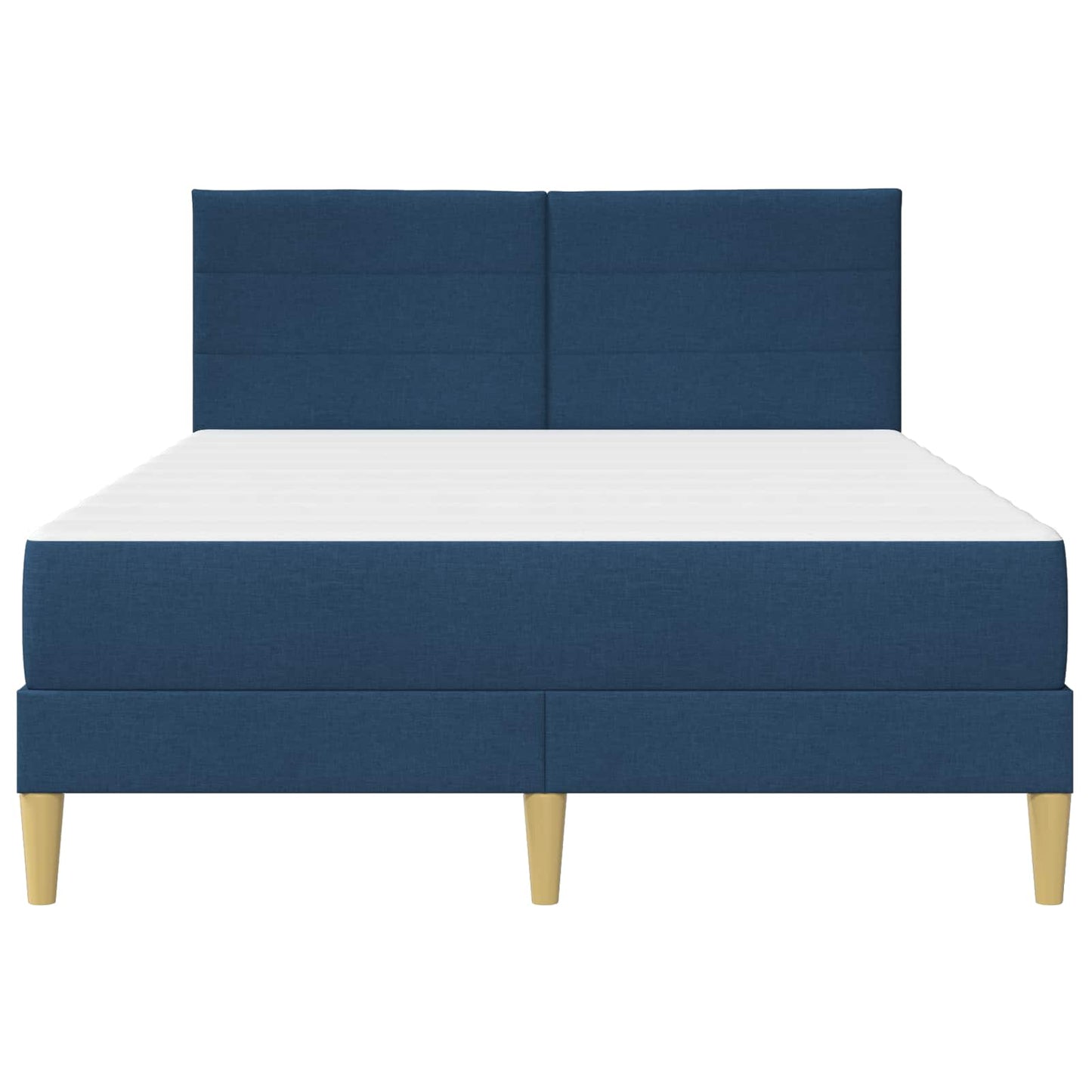 vidaXL Σκελετός Κρεβατιού Μπλε 160 x 200 cm Πολυεστέρας
