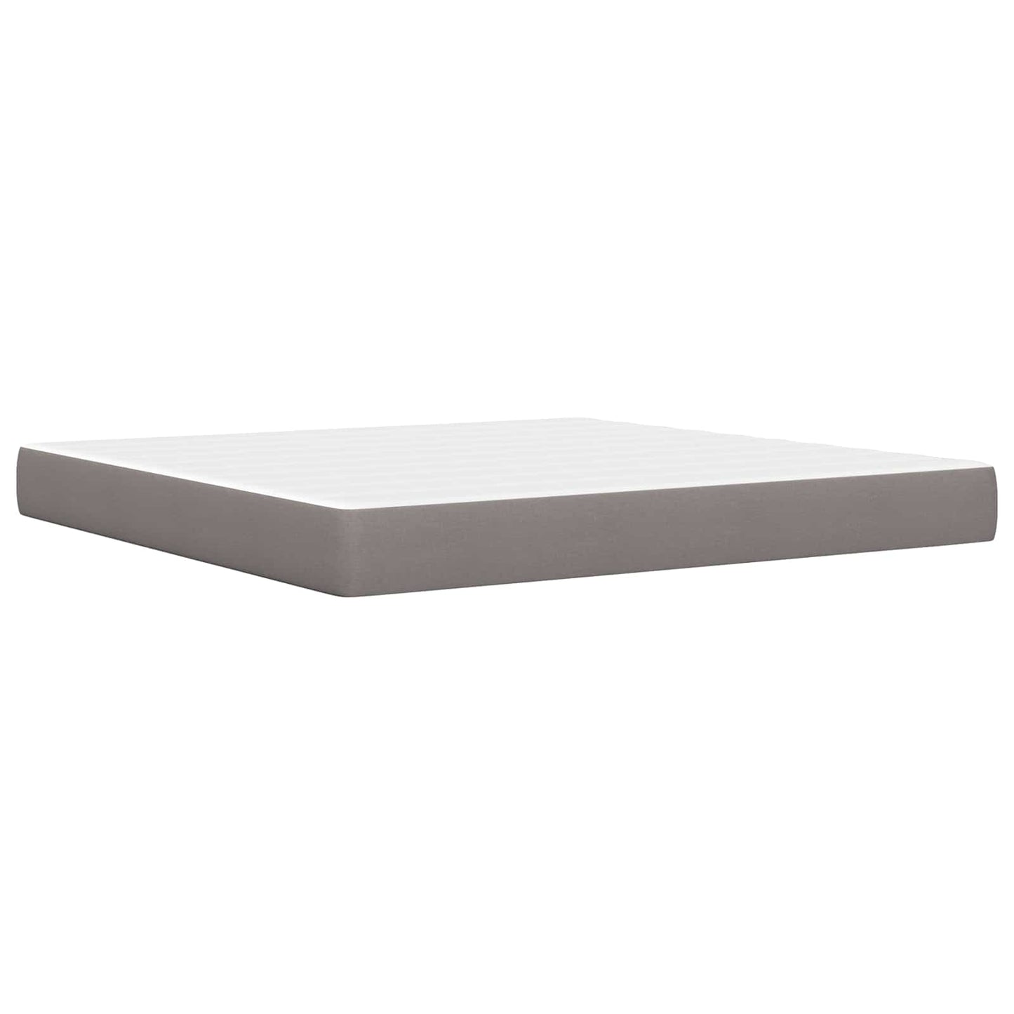 vidaXL Σκελετός Κρεβατιού Taupe 180 x 200 cm Πολυεστέρας