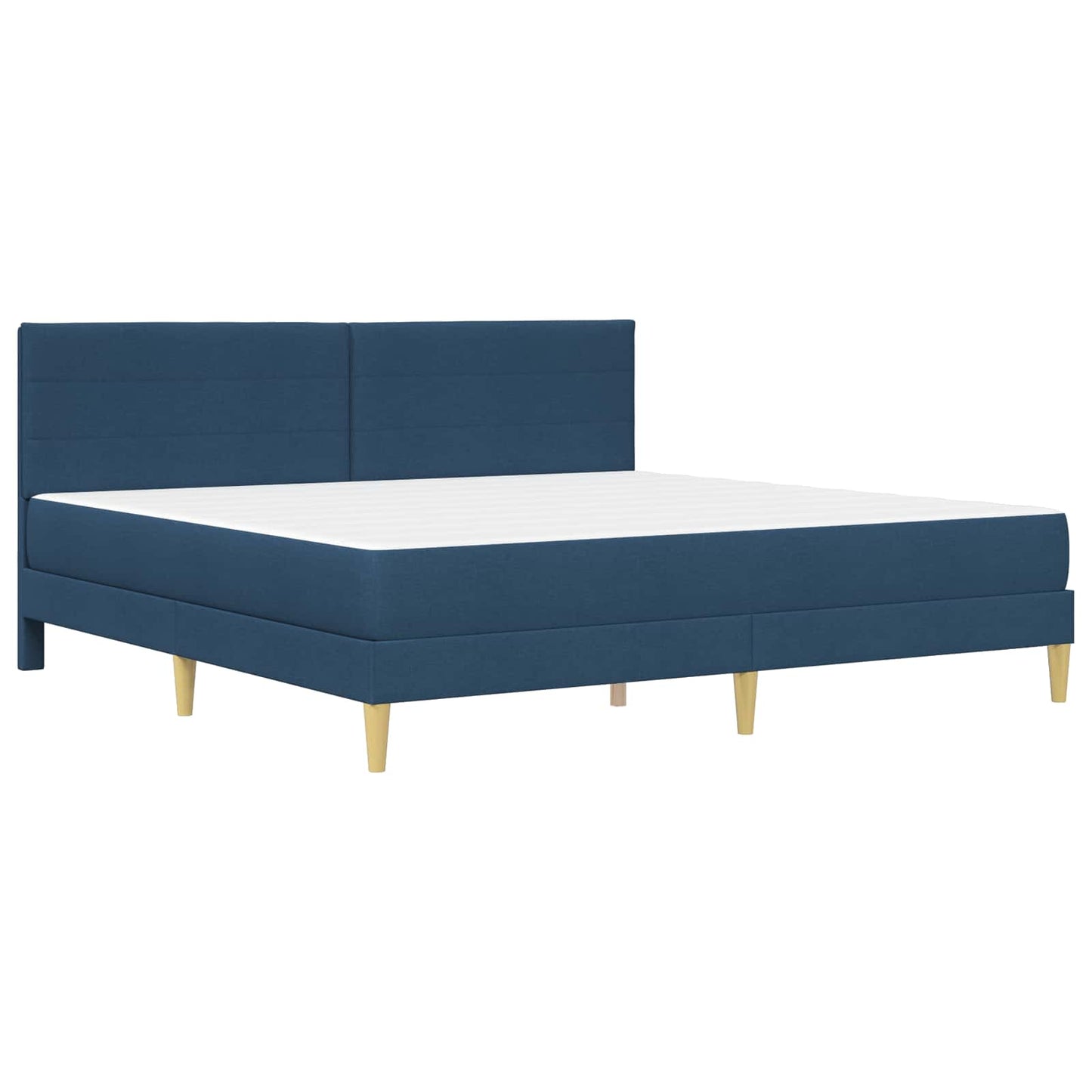 vidaXL Σκελετός Κρεβατιού Μπλε 180 x 200 cm Πολυεστέρας