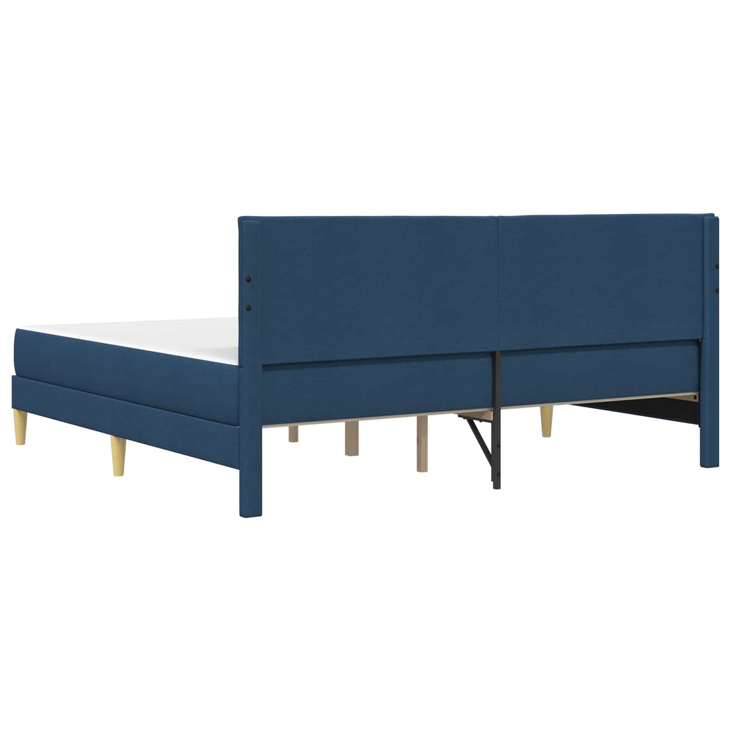 vidaXL Σκελετός Κρεβατιού Μπλε 180 x 200 cm Πολυεστέρας