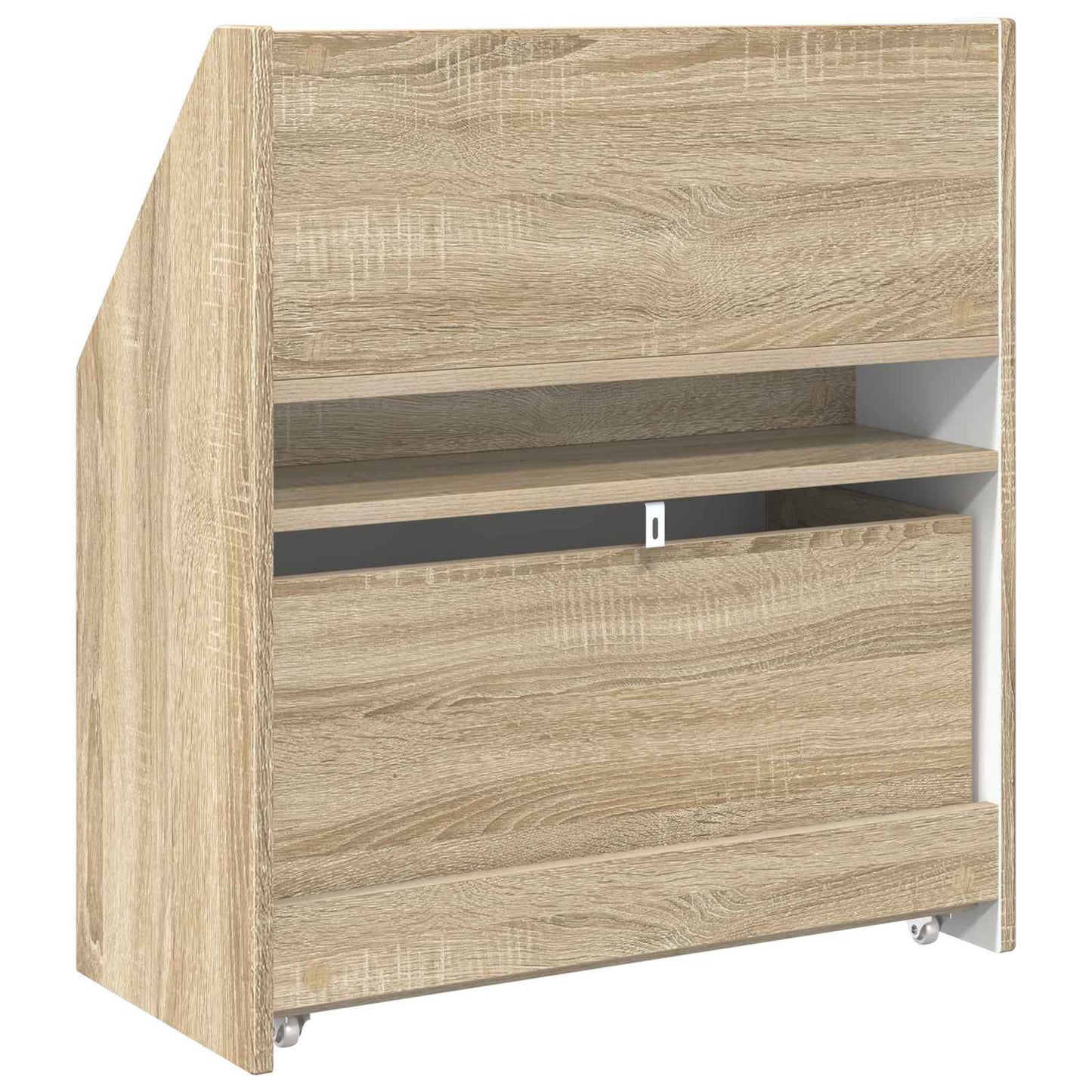 vidaXL Βιβλιοθήκη Παιδιών με συρτάρι Δρύς Sonoma 60 x 29,5 x 69 εκ