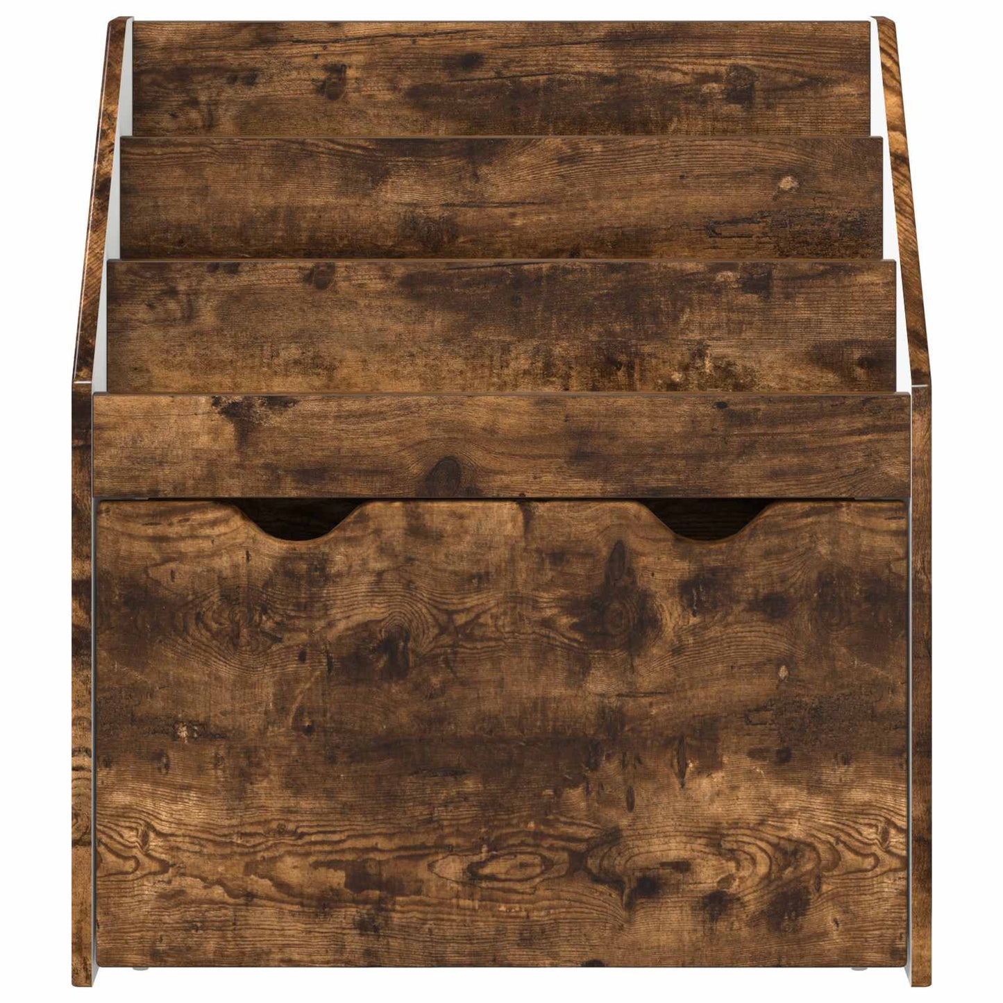 vidaXL Βιβλιοθήκη Παιδιών με συρτάρι Καπνιστό Δρύς 60 x 29,5 x 69 εκ