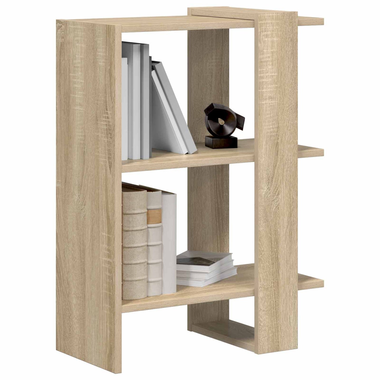 vidaXL Ράφι Βιβλίων Δρύς Sonoma 52 x 25 x 71,5 εκ Επεξεργασμένο ξύλο