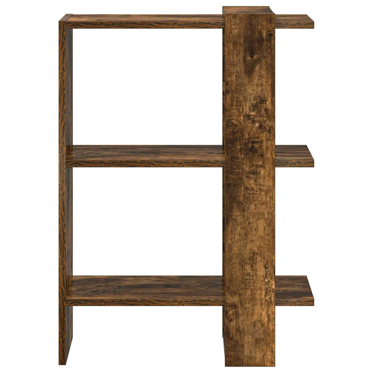 vidaXL Ράφι Βιβλίων Καπνιστό Δρύς 52 x 25 x 71,5 εκ Επεξεργασμένο ξύλο