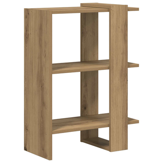 vidaXL Ράφι Βιβλίων Artisan Oak 52 x 25 x 71,5 εκ Επεξεργασμένο ξύλο