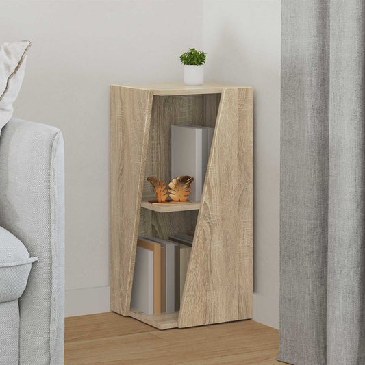 vidaXL Πλευρικό Ράφι Δρύς Sonoma 33 x 32 x 70,5 εκ Επεξεργασμένο ξύλο