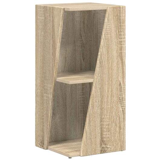 vidaXL Πλευρικό Ράφι Δρύς Sonoma 33 x 32 x 70,5 εκ Επεξεργασμένο ξύλο