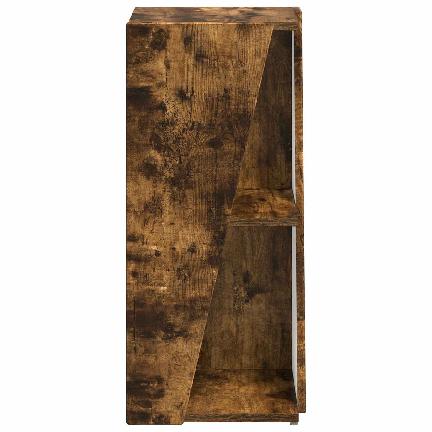 vidaXL Πλευρικό Ράφι Καπνιστό Δρύς 33 x 32 x 70,5 εκ