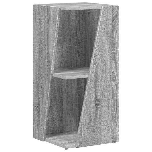 vidaXL Πλευρικό Ράφι Γκρίζο Σονομα 33 x 32 x 70,5 εκ