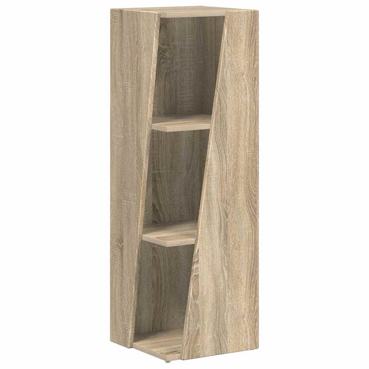 vidaXL Πλευρικό Ράφι Δρύς Sonoma 33 x 32 x 100,5 εκ Επεξεργασμένο ξύλο