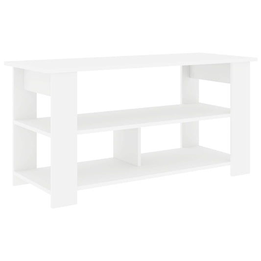 vidaXL Βάση τηλεόρασης Λευκό 100 x 40 x 50 cm