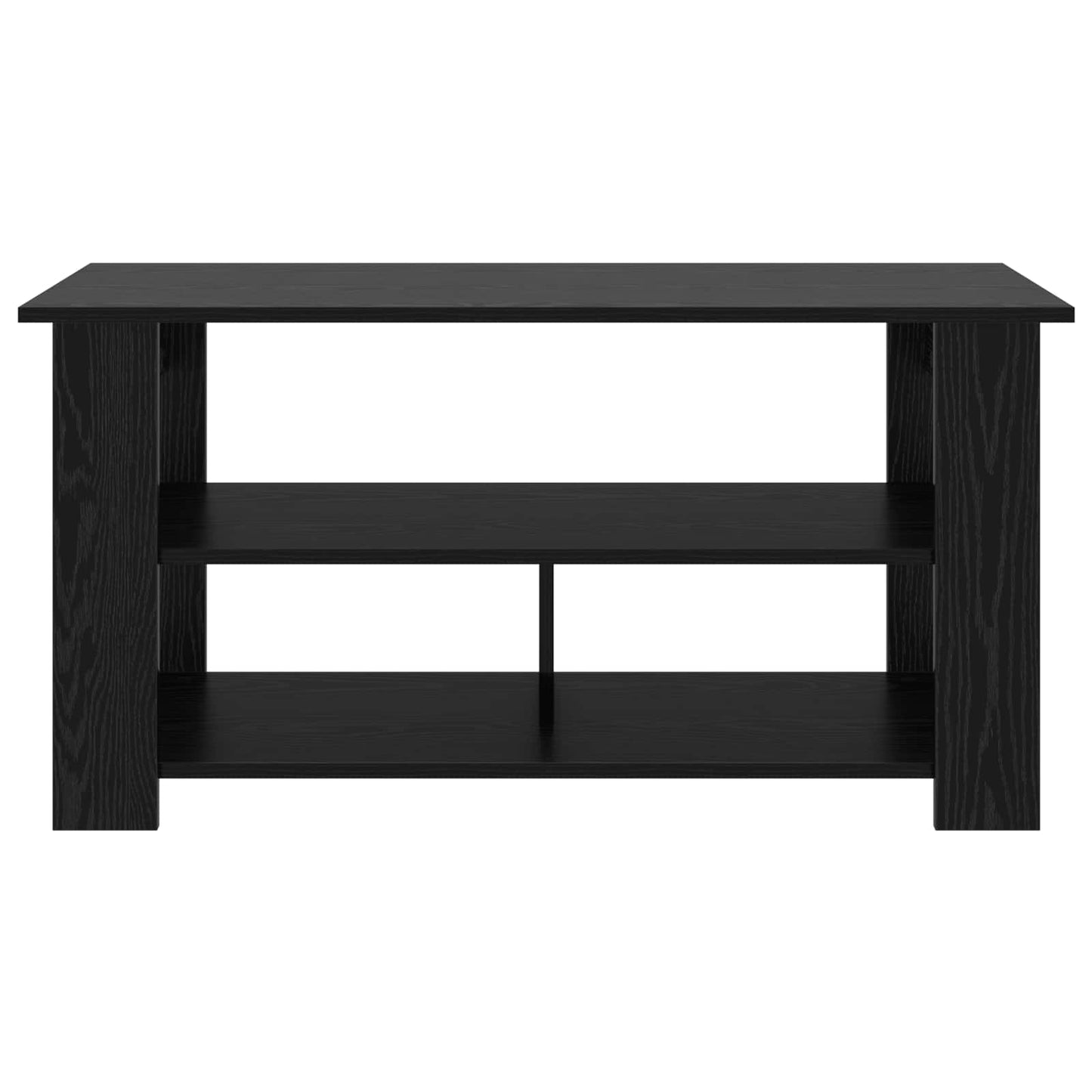 vidaXL Βάση τηλεόρασης Μαύρη Οξυά 100 x 40 x 50 cm