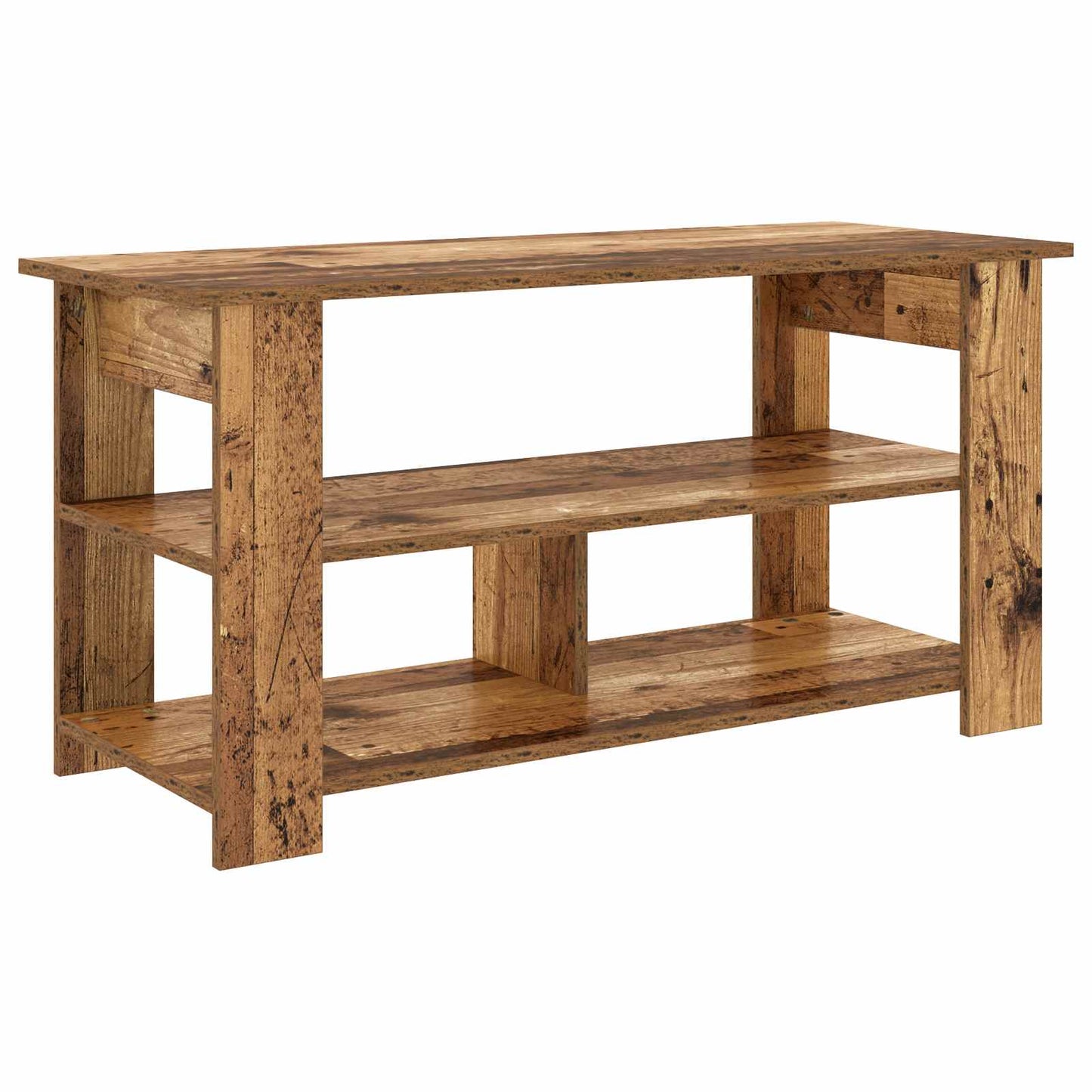 vidaXL Βάση τηλεόρασης Παλιό ξύλο 100 x 40 x 50 cm