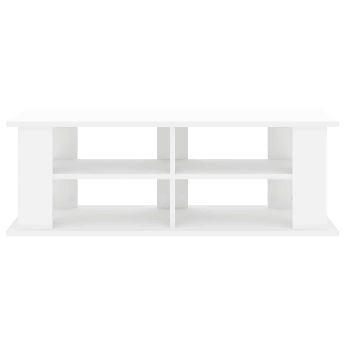 vidaXL Βάση τηλεόρασης Λευκό 96 x 35 x 33,5 εκ