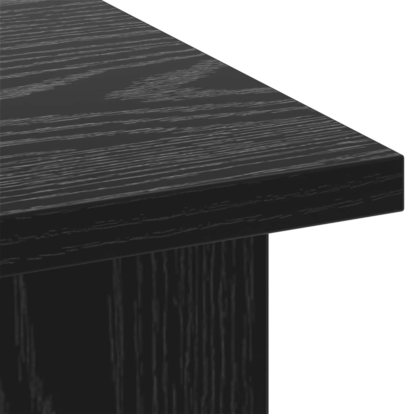 vidaXL Βάση τηλεόρασης Μαύρη Οξυά 96 x 35 x 33,5 εκ