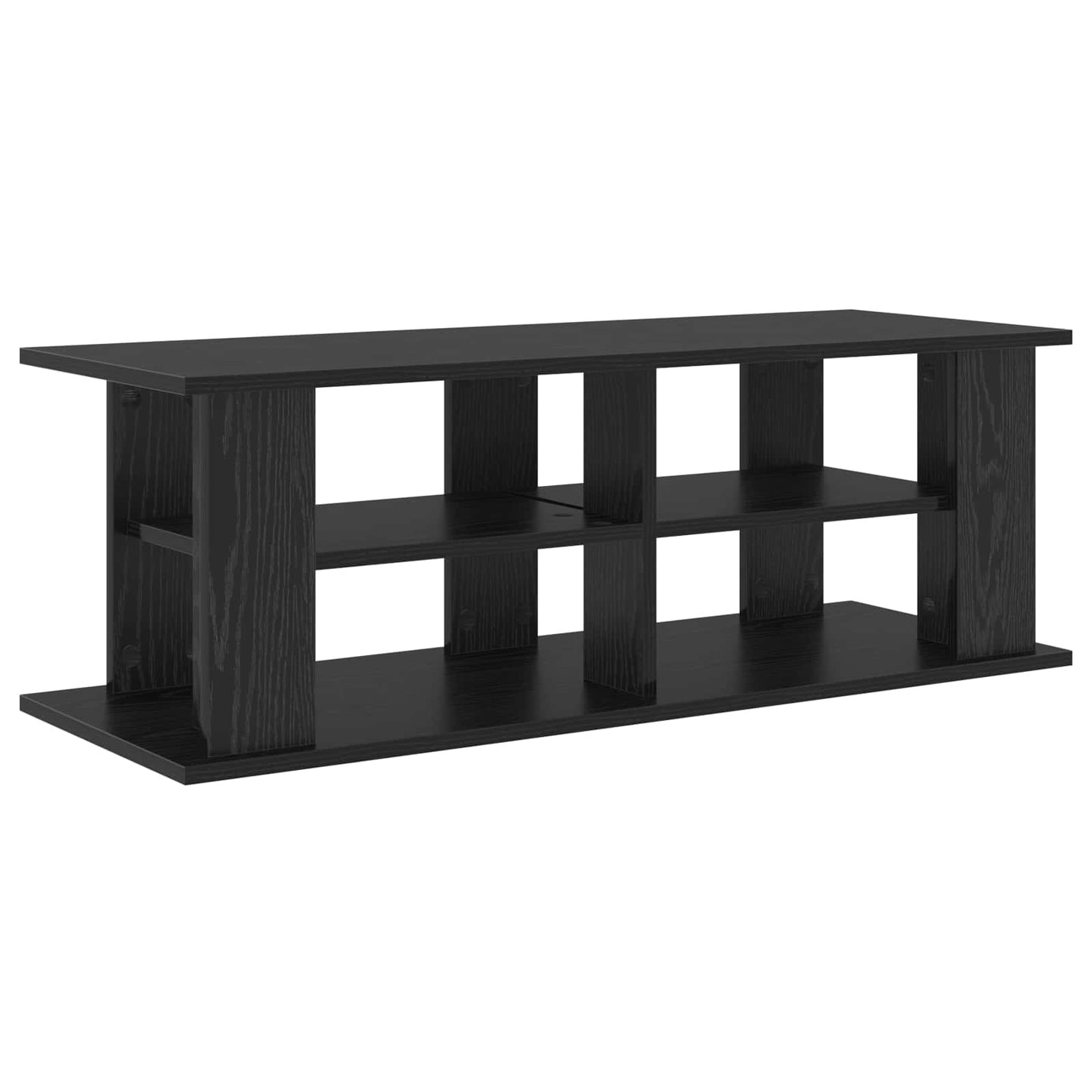 vidaXL Βάση τηλεόρασης Μαύρη Οξυά 96 x 35 x 33,5 εκ