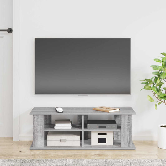 vidaXL Βάση τηλεόρασης Γκρίζο Σονομα 96 x 35 x 33,5 εκ