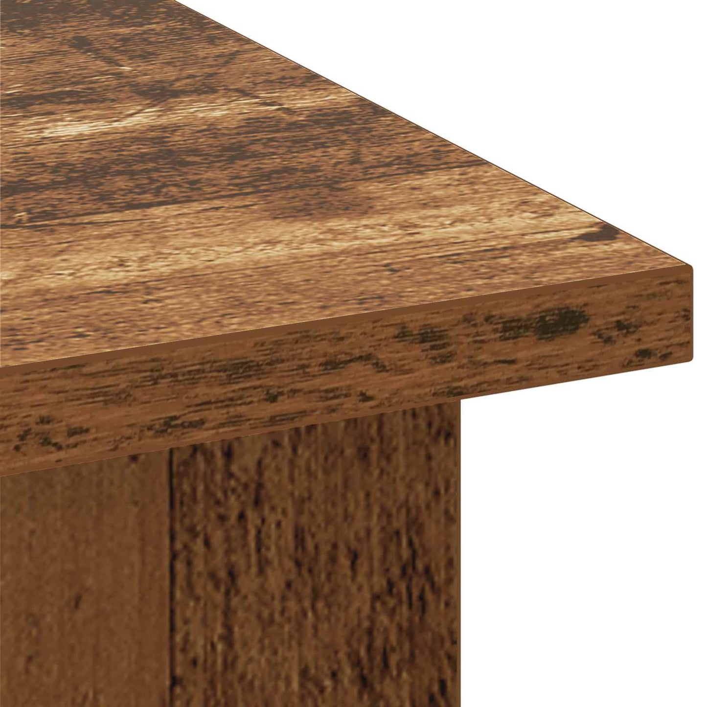 vidaXL Βάση τηλεόρασης Παλιό ξύλο 96 x 35 x 33,5 εκ