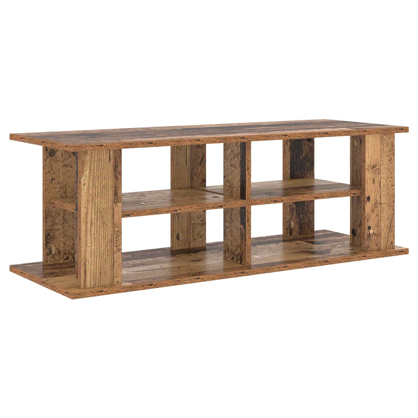 vidaXL Βάση τηλεόρασης Παλιό ξύλο 96 x 35 x 33,5 εκ