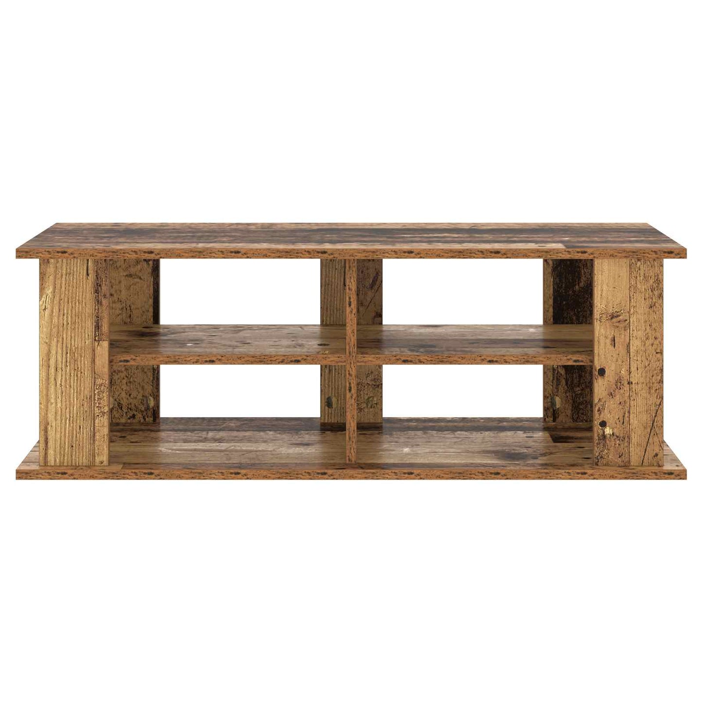 vidaXL Βάση τηλεόρασης Παλιό ξύλο 96 x 35 x 33,5 εκ