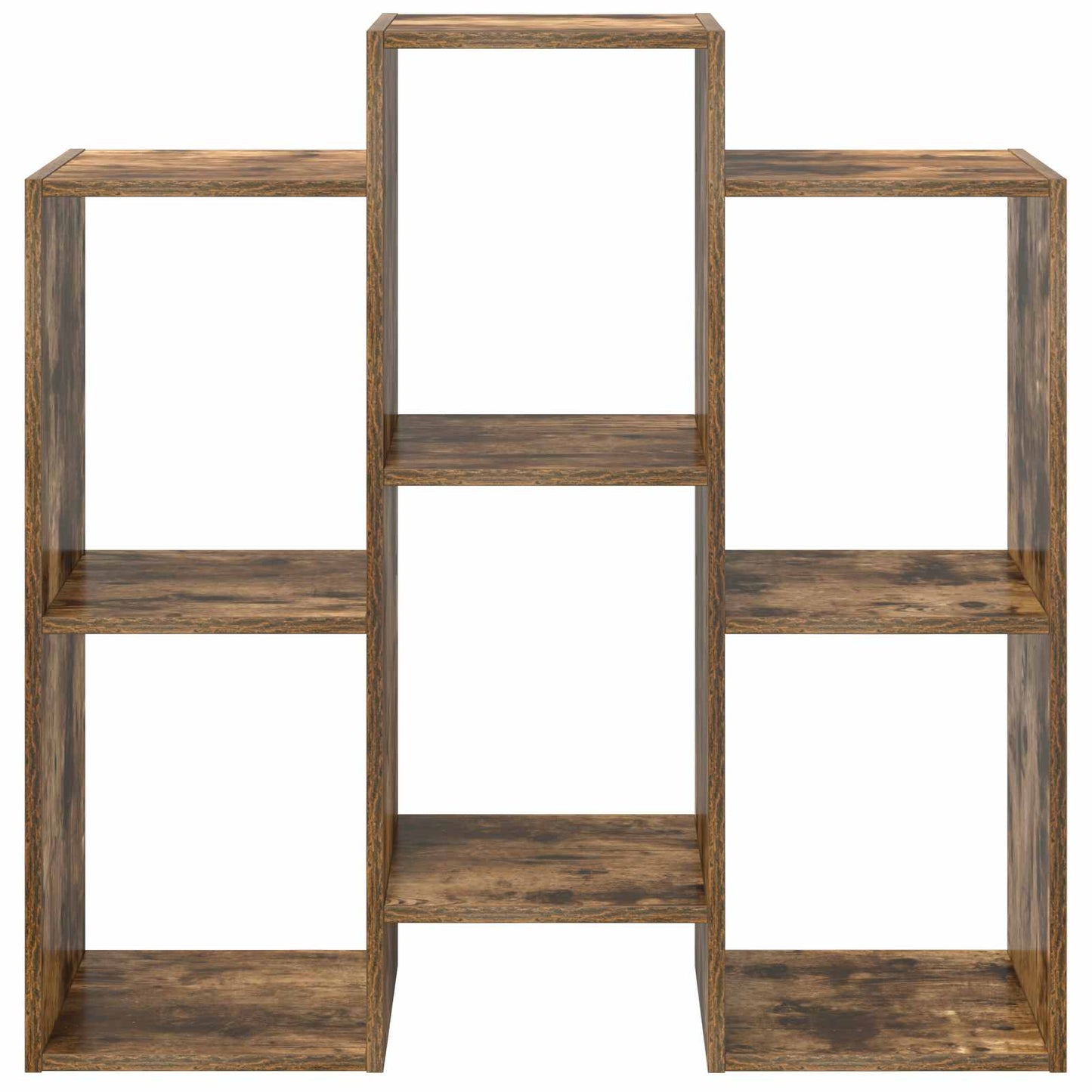 vidaXL Πλαϊνό γραφείο Καπνιστό Δρύς 90 x 30 x 90 cm