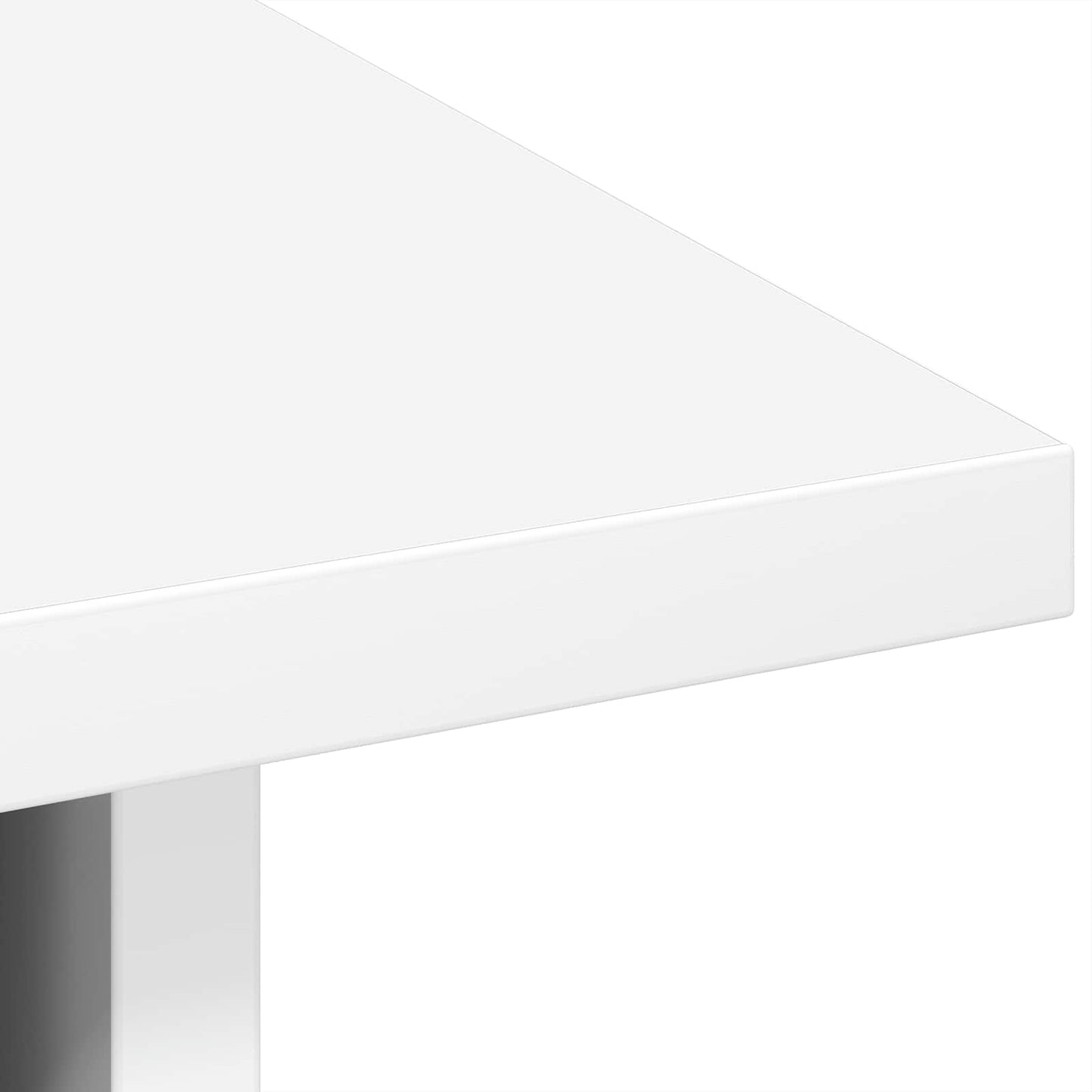 vidaXL Κομοδίνο 2 pcs Λευκό 41 x 40 x 45 εκ Επεξεργασμένο ξύλο