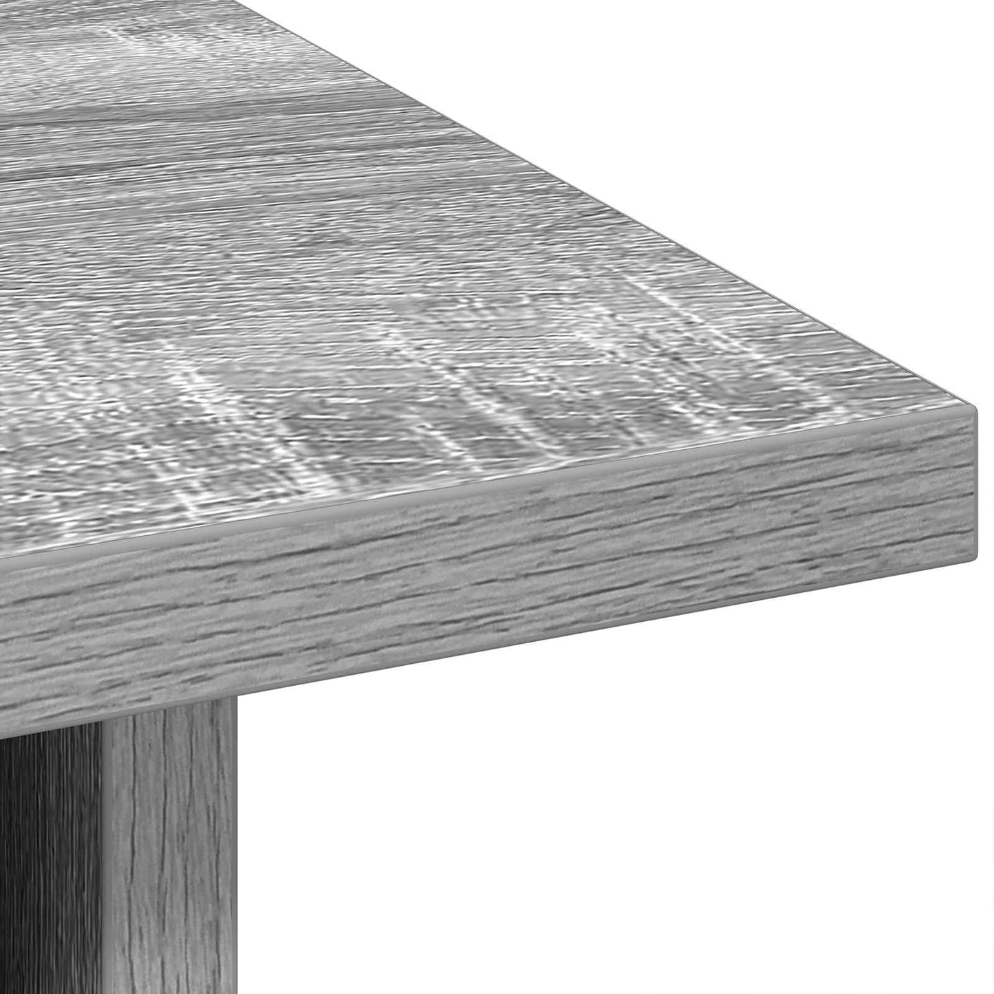 vidaXL Κομοδίνο 2 pcs Γκρίζο Σονομα 41 x 40 x 45 εκ Επεξεργασμένο ξύλο