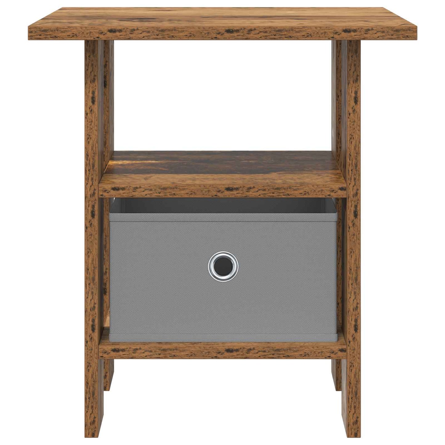 vidaXL Κομοδίνο 2 pcs Παλιό ξύλο 41 x 40 x 45 εκ Επεξεργασμένο ξύλο