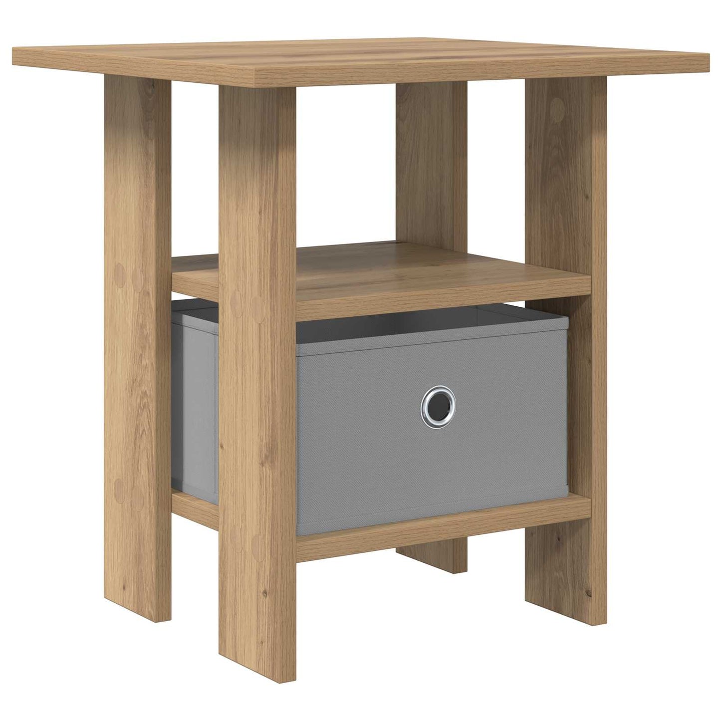 vidaXL Κομοδίνο Artisan Oak 41 x 40 x 45 εκ Επεξεργασμένο ξύλο