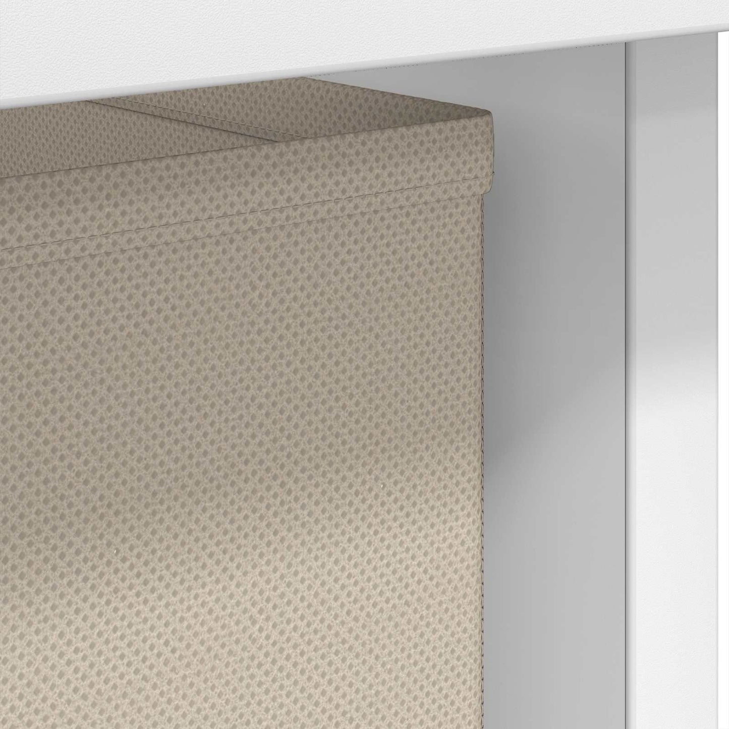 vidaXL Κομοδίνο με συρτάρι Λευκό 41 x 40 x 45 εκ Επεξεργασμένο ξύλο