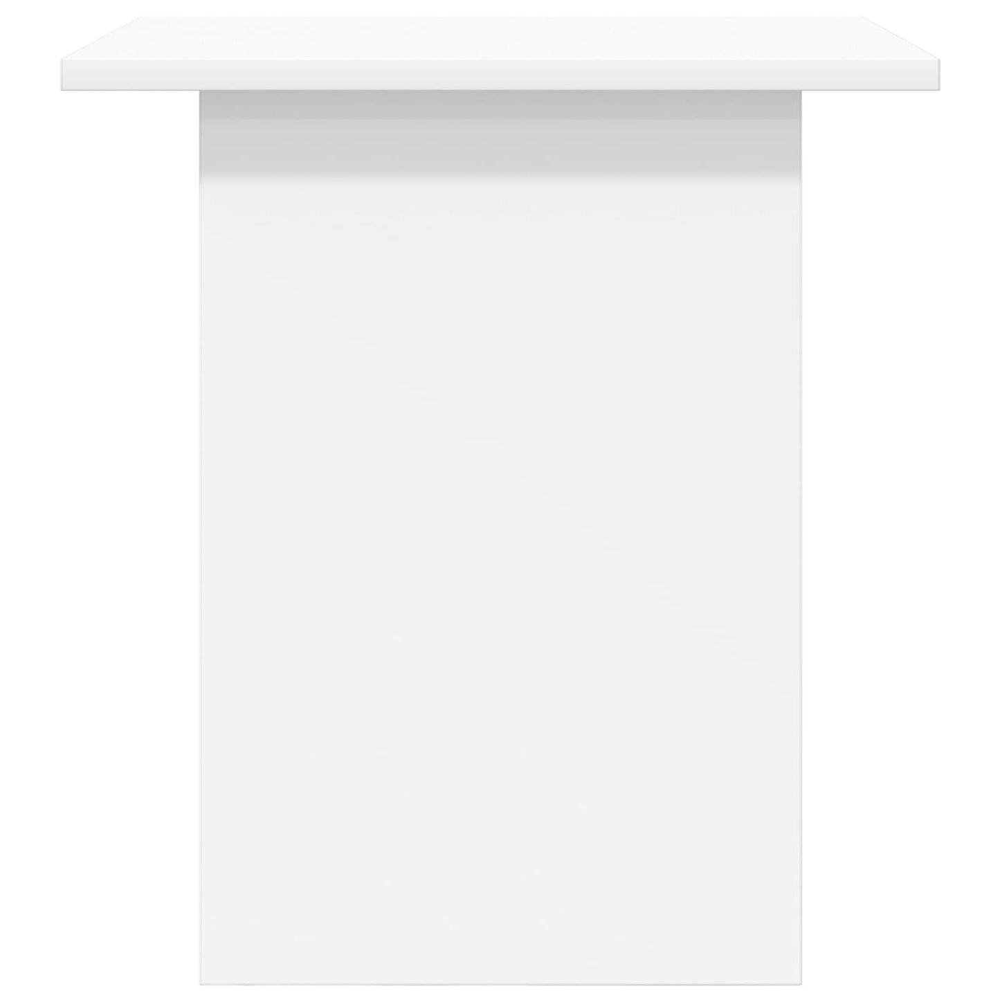 vidaXL Κομοδίνο με συρτάρι Λευκό 41 x 40 x 45 εκ Επεξεργασμένο ξύλο