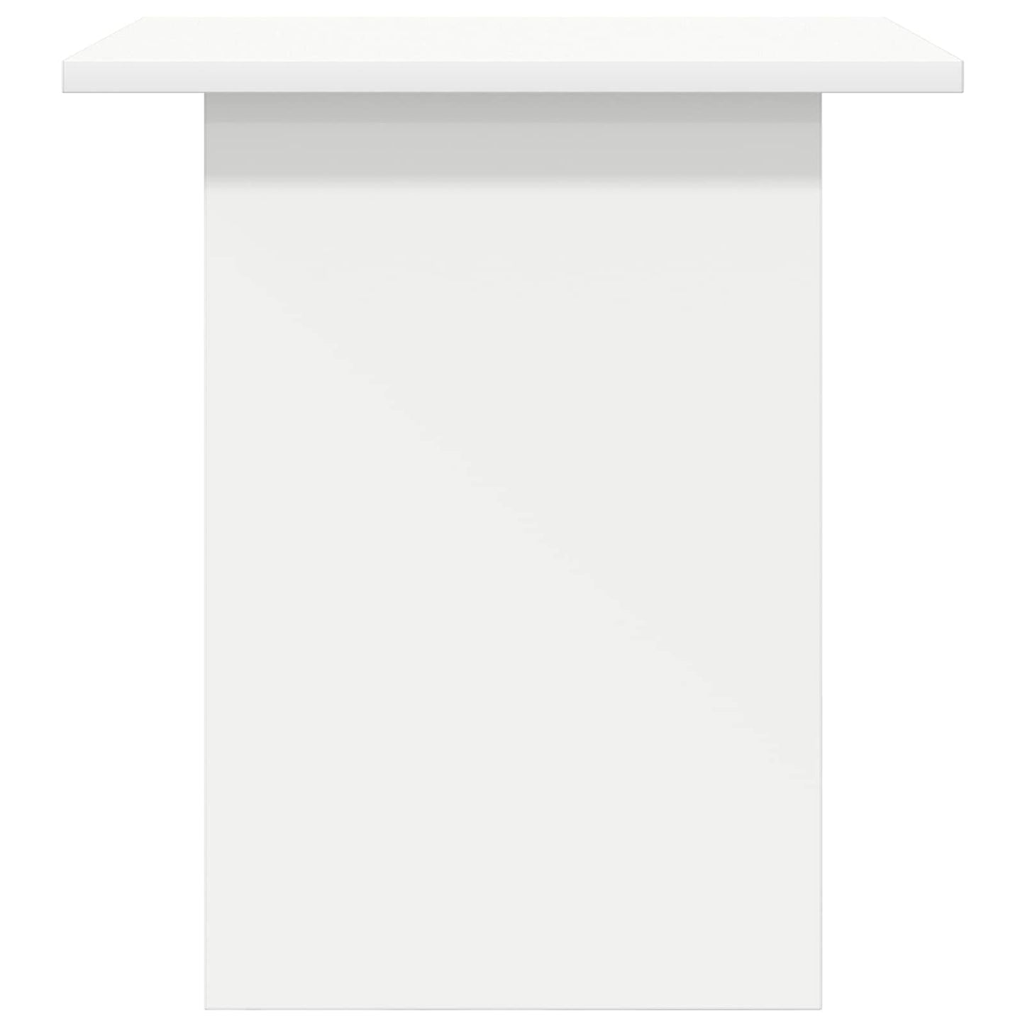 vidaXL Κομοδίνο 2 pcs Λευκό 41 x 40 x 45 εκ Επεξεργασμένο ξύλο
