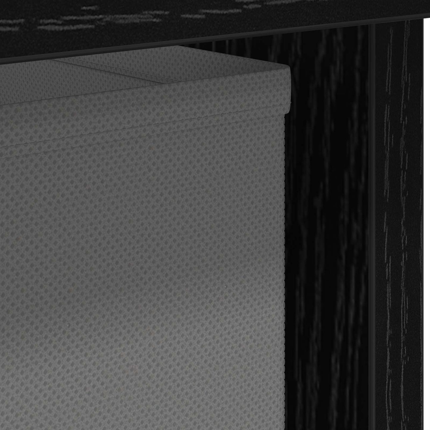vidaXL Κομοδίνο Μαύρη Οξυά 41 x 40 x 45 εκ Επεξεργασμένο ξύλο