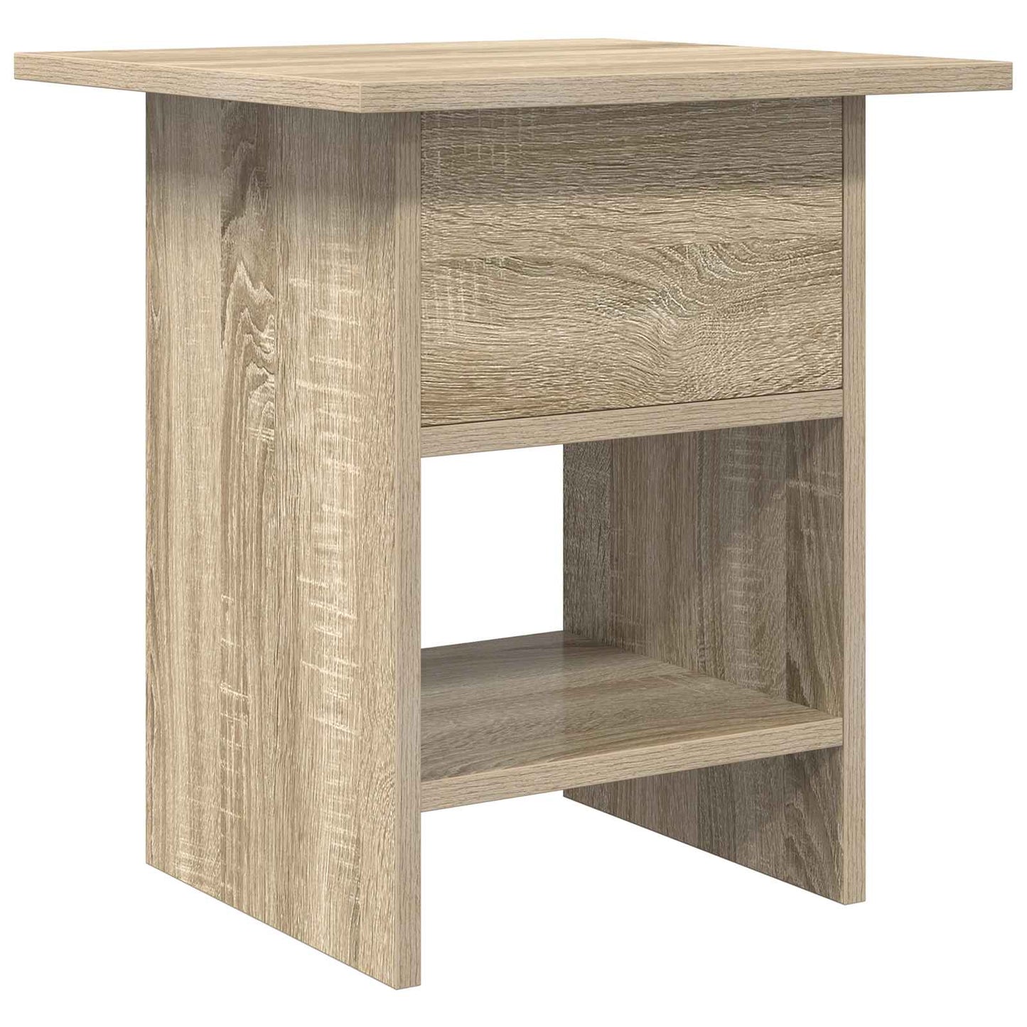 vidaXL Κομοδίνο Δρύς Sonoma 41 x 40 x 45 εκ Επεξεργασμένο ξύλο
